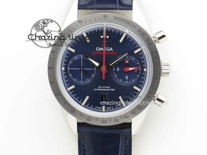 0325 HighPerformance De Ville SS DIWF 1:1 Best Edition Gray White Dial Blue Markers on SS Bracelet MIYOTA 7852